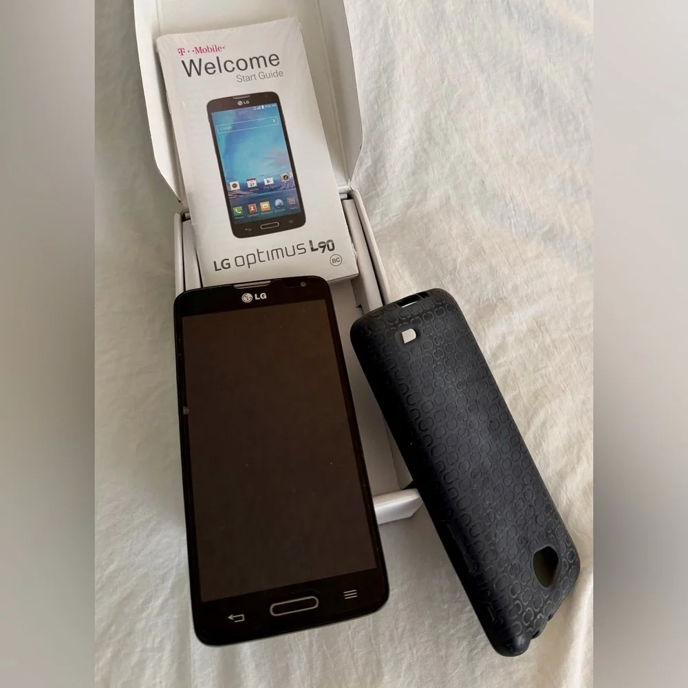 👑✅PRICE FIRM✅ LG Optimus L90 Sleek Black Phone-TMobile Unlocked